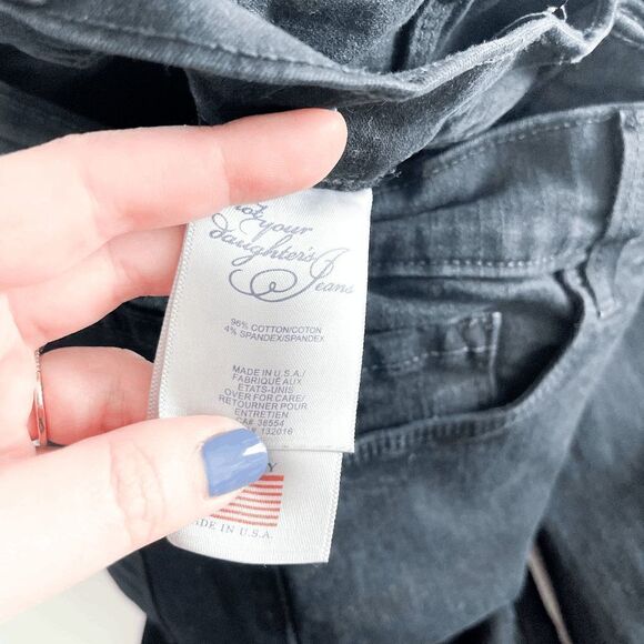 NYDJ Womens Denim Jeans Flared Boot Cut Dark Blue Size 6 - Picture 6 of 10